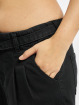 Urban Classics Stoffbukser High Waist Knitted svart