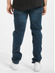Urban Classics Straight Fit Jeans Stretch Denim blå