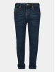 Urban Classics Straight Fit Jeans Boys Stretch Denim blå