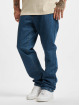 Urban Classics Straight Fit Jeans Organic Straight modrý