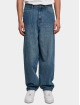 Urban Classics Straight Fit Jeans 90‘s Jeans Loose modrý