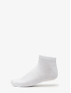 Urban Classics Sukat 5-Pack Logo No Show valkoinen