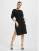 Urban Classics Sukienki Organic Oversized Slit czarny