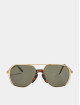 Urban Classics Sunglasses Karphatos With Chain gold colored