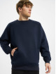 Urban Classics Sweat & Pull Raglan Zip Pocket Crew bleu