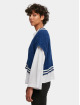 Urban Classics Sweat & Pull Ladies Cropped Knit College Slipover bleu