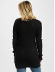Urban Classics Sweat & Pull Ladies Long Wideneck noir