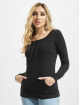 Urban Classics Sweat & Pull Ladies Wideneck Pocket noir