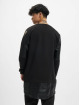 Urban Classics Sweat & Pull Long Zipped Leather Imitation noir