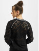 Urban Classics Sweat & Pull Ladies Short Lace College Crew noir
