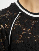 Urban Classics Sweat & Pull Ladies Short Lace College Crew noir