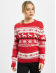 Urban Classics Sweat & Pull Ladies Norwegian Christmas rouge