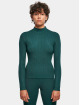 Urban Classics Sweat & Pull Ladies Rib Knit Turtelneck vert