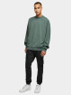 Urban Classics Sweat & Pull Heavy Terry Garment Dye Crew vert