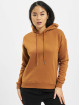 Urban Classics Sweat capuche Ladies brun
