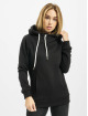 Urban Classics Sweat capuche Raglan High Neck noir