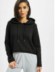 Urban Classics Sweat capuche Cropped Terry noir