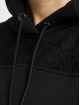Urban Classics Sweat capuche Lace Inset noir