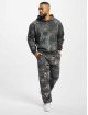 Urban Classics Sweat capuche Tye Dyed noir