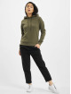 Urban Classics Sweat capuche Ladies Organic olive