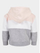 Urban Classics Sweat capuche Girls Oversize 3-Tone rose