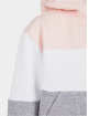 Urban Classics Sweat capuche Girls Oversize 3-Tone rose