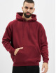 Urban Classics Sweat capuche Blank rouge