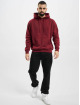 Urban Classics Sweat capuche Blank rouge