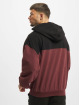 Urban Classics Sweat capuche Upper Block rouge