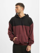 Urban Classics Sweat capuche Upper Block rouge