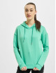 Urban Classics Sweat capuche Ladies vert