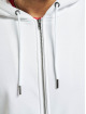 Urban Classics Sweat capuche zippé Basic Terry blanc