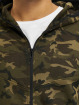 Urban Classics Sweat capuche zippé Interlock camouflage