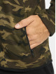 Urban Classics Sweat capuche zippé Interlock camouflage