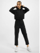 Urban Classics Sweat capuche zippé Ladies Oversized Short Raglan noir