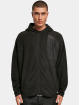 Urban Classics Sweat capuche zippé Polar Fleece noir