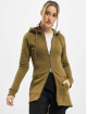 Urban Classics Sweat capuche zippé Ladies Sweat Parka olive