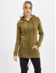 Urban Classics Sweat capuche zippé Ladies Sweat Parka olive