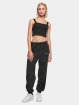 Urban Classics Sweat Pant Ladies Small Embroidery Terry black