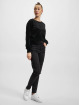 Urban Classics Swetry Ladies Short Velvet czarny