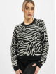 Urban Classics Swetry Ladies Short Tiger czarny