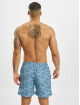 Urban Classics Swim shorts Floral blue