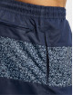 Urban Classics Swim shorts Mid Block Pattern blue