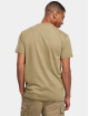 Urban Classics T-paidat Basic 2-Pack khakiruskea