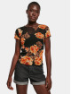 Urban Classics T-paidat Ladies Mesh musta