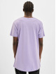 Urban Classics T-paidat Shaped Long purpuranpunainen