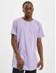 Urban Classics T-paidat Shaped Long purpuranpunainen