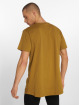 Urban Classics T-paidat Shaped Long ruskea