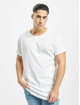 Urban Classics T-paidat Long Shaped Turnup valkoinen