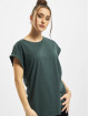 Urban Classics T-paidat Ladies Extended Shoulder vihreä